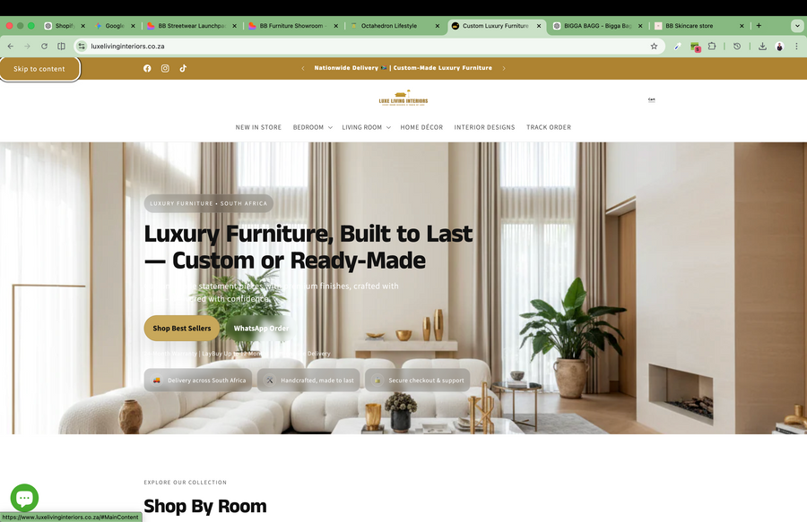 Luxe Living Interiors